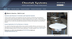Desktop Screenshot of cheetahsystemsllc.com